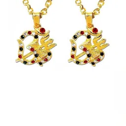 Utkarsh Gold-Plated Quirky Pendants with Chains-picture-20