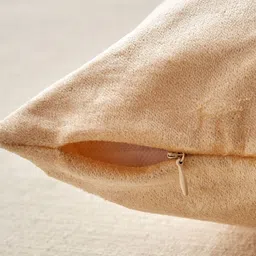 Home Centre Vele Elemental Beige 2 Pieces Square Cushion Covers image 4