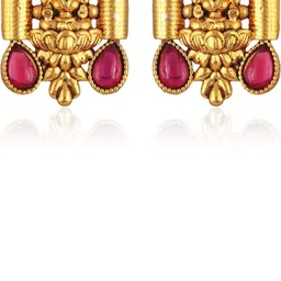 VIVASTRI Women Gold-Plated Alloy Earrings-picture-27