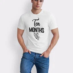Seekbuylove Men Bio Finish Typography Printed Round Neck Cotton T-shirt image 4