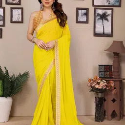 Jhilmil Fashion Poly Georgette Saree-picture-24