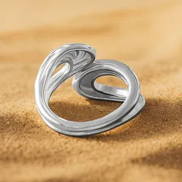 Rubans Voguish Women Rhodium-Plated Finger Ring image 4