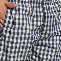 Mast & Harbour Pack Of 2 Checked Cotton Boxers BOXCOM66-S image 4