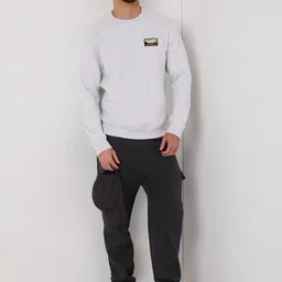 Wildcraft Men Solid Pullover Sweatshirt image 5