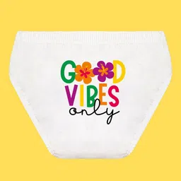 NUSYL Girls Pack Of 3 Printed Cotton Basic Briefs image 2