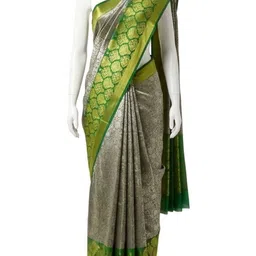 Aalinganam Woven Design Zari Art Silk Handloom Banarasi Saree image 2