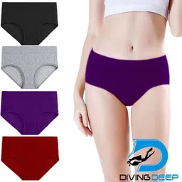 Diving Deep Pack of4 Hipster Briefs-image-67