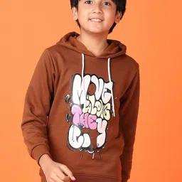 V-Mart Boys Printed Hooded Sweatshirt image 5