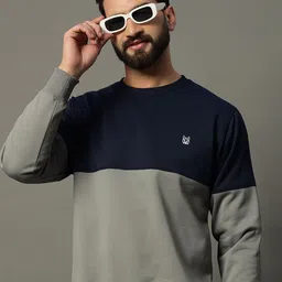 STELVIN Men Colourblocked Sweatshirt-picture-18