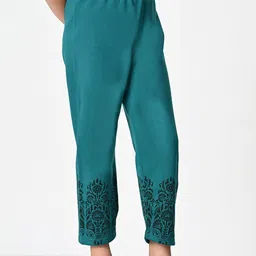 BAESD Girls Set Of 4 Printed High Rise Trousers image 2