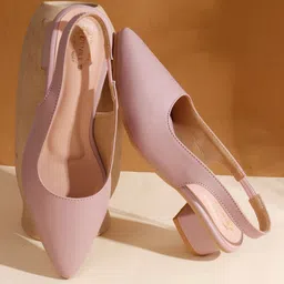 Denill Women Block Heels Pumps With Backstrap-picture-14