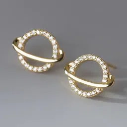 Estailo fashion Geometric Studs Earrings-image-59