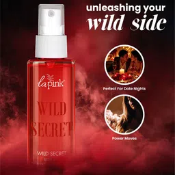 La Pink Wild Secret Body Mist With Musky & Warm Spicy- 50 ml image 4
