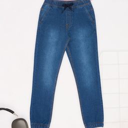 Pantaloons Junior Boys Mid-Rise Light Fade Jeans-picture-48
