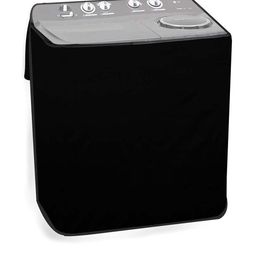 The Furnishing Tree Black Plastic Washing Machine Cover-picture-40