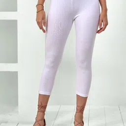 Women White Capri-image-23