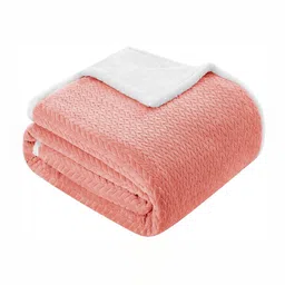 bsb home Orange Heavy Winter 500 GSM Single Bed Blanket-picture-17