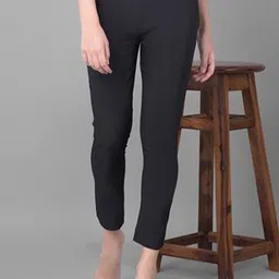 Comfort Lady Women Pack Of 2 Mid-Rise Regular Trousers image 2