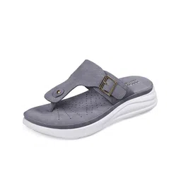 DOCTOR EXTRA SOFT Women Open Toe Slip-On Flats image 3