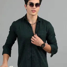 HOUSE OF MAHNOTS Men Classic Opaque Casual Shirt-picture-30