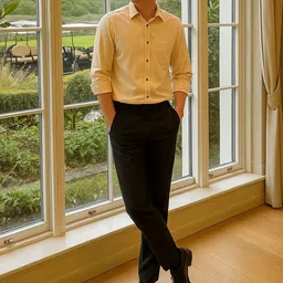 BUSCOTT Men Cotton Classic Formal Shirts-picture-21