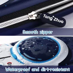 k3nterprises Space Adventure Pencil Combo for Kids with Galaxy Stationery & Eraser "Space Adventure", Astronaut Art EVA Pencil Box image 5