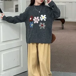 LULU & SKY Boys Floral Printed Pullover image 3