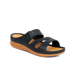 K Footlance Women Textured Open Toe Flats image 4