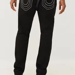 True Religion Men Slim Fit Mid-Rise Slash Knee Jeans image 3