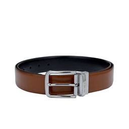 Da Milano Men Textured Leather Reversible Formal Belt-picture-18