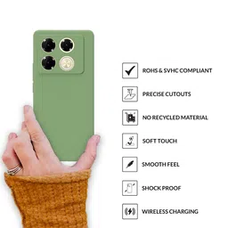 SPRIG Solid Printed Back Case Mobile Accessories image 3