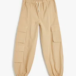 Koton Girls Regular Fit Joggers Trousers image 1