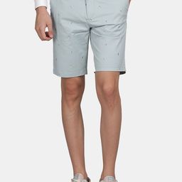 t-base Men Conversational Printed Mid-Rise Chino Shorts-picture-49
