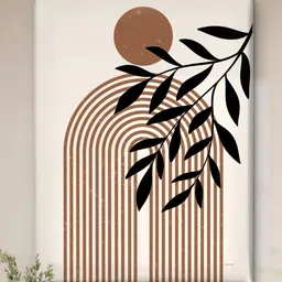 Myntra Elegant Homes Off White Canvas Other Wall Paintings image 4