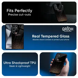 QRIOH I Am The Queen Typography Printed Samsung Galaxy A26 5G Silicone Back Case image 2