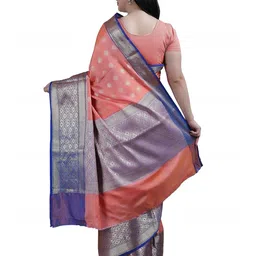 Garden Vareli Ethnic Motifs Woven Design Zari Saree image 2