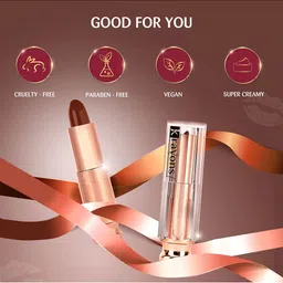 krayons Classy Long Stay Matte Lipstick- 3.5 g- Chocolate Mocha image 5