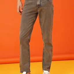 V-Mart Mid-Rise Light Fade Cotton Slim Fit Stretchable Jeans-picture-37