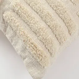 KIDS WONDERS Beige Set of 2 Embellished Square Cushion Covers image 2