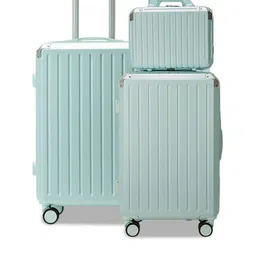 PYB Set Of 3 Tourique Textured Hard-Sided Trolley Bags-picture-31