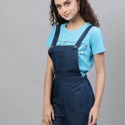 street9 Women Blue Dungaree image 2