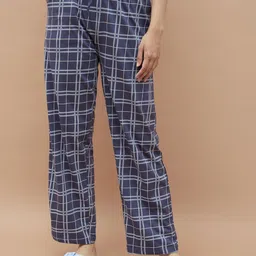 Ginger by Lifestyle Women Checked Trousers-picture-34