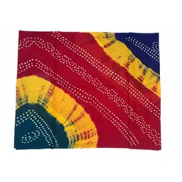 BANARASI WALA Bandhani Pure Cotton Handloom Bandhani Saree image 4