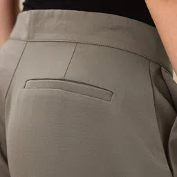 Mast & Harbour Women Relaxed Fit Pleated Korean Trousers image 2