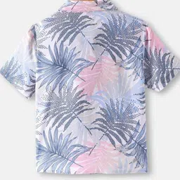 DUTT CREATION Boys Pack Of 2 Classic Printed Spread Collar Cotton Shirts image 4