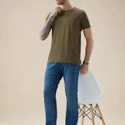 Status Quo Men Brand Logo Pure Cotton T-shirt image 5