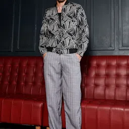 Campus Sutra Men Lightweight Biker Jacket-picture-30