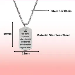 M Men Style Silver-Plated Geometric Pendants image 3