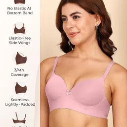 DressBerry Polyamide Push-Up Level 2 Padding Maximiser Bra image 3