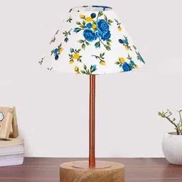 Devansh Multicoloured Wood Abstract Shaped Table Lamp-picture-28